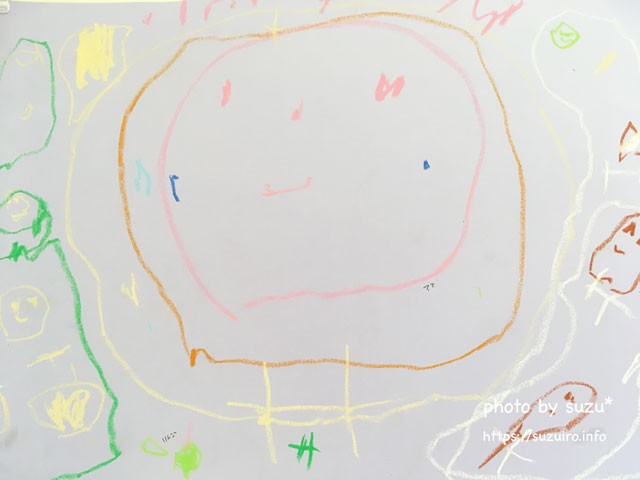 娘の絵の画像