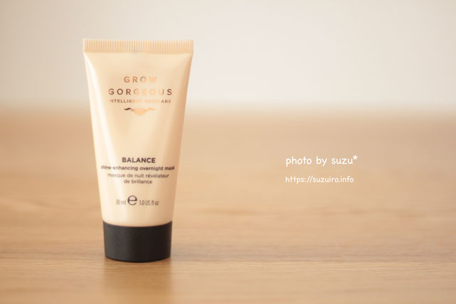 Grow Gorgeous Balance Shine-Enhancing Overnight Mask