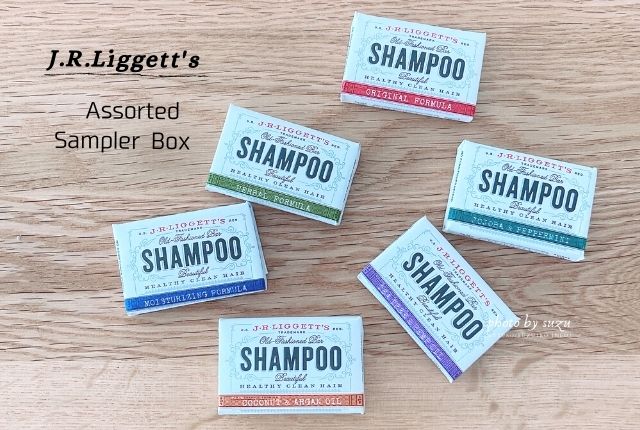 J.R.Liggett's Assorted Sampler Box with 6 x Mini Shampoo Bars