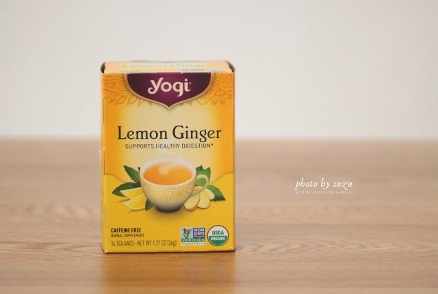 Yogi Tea, レモンジンジャー、カフェインフリー
