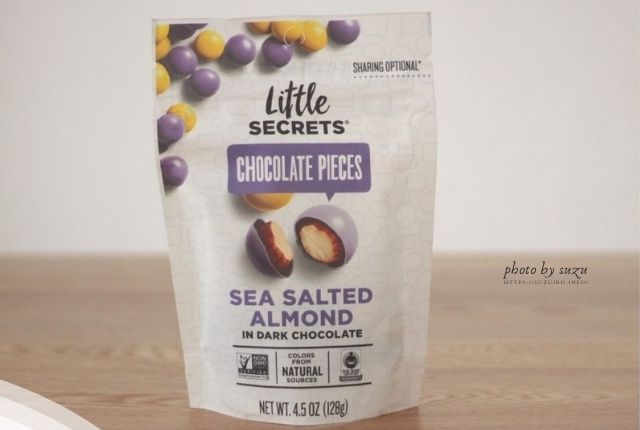Little Secrets, ダークチョコレートピース、海塩アーモンド