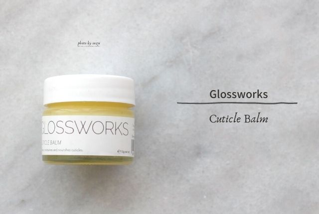 Glossworks cuticle balm